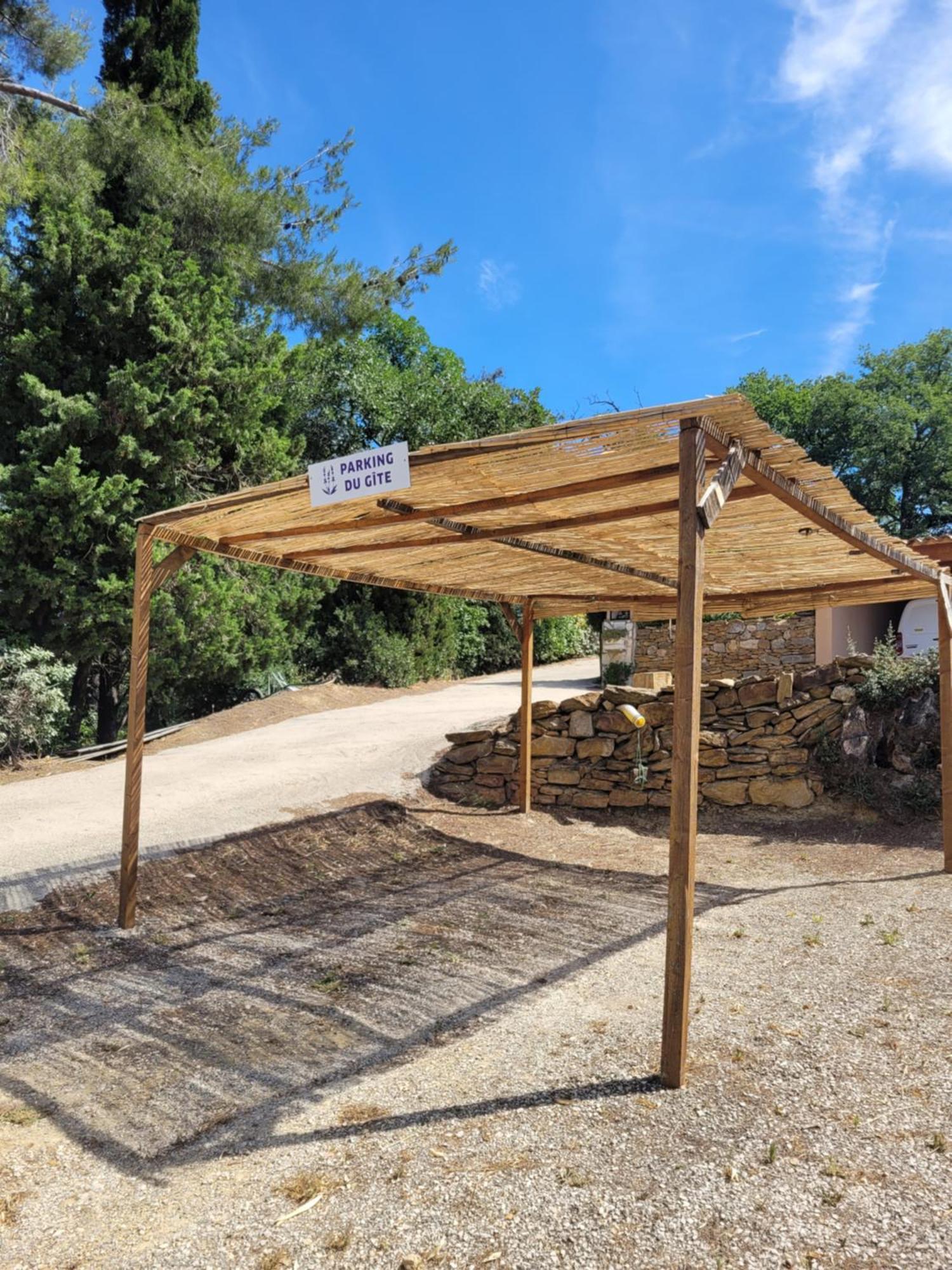 Studio Dans Maisonnette En Pierre Le Castellet  Exterior foto